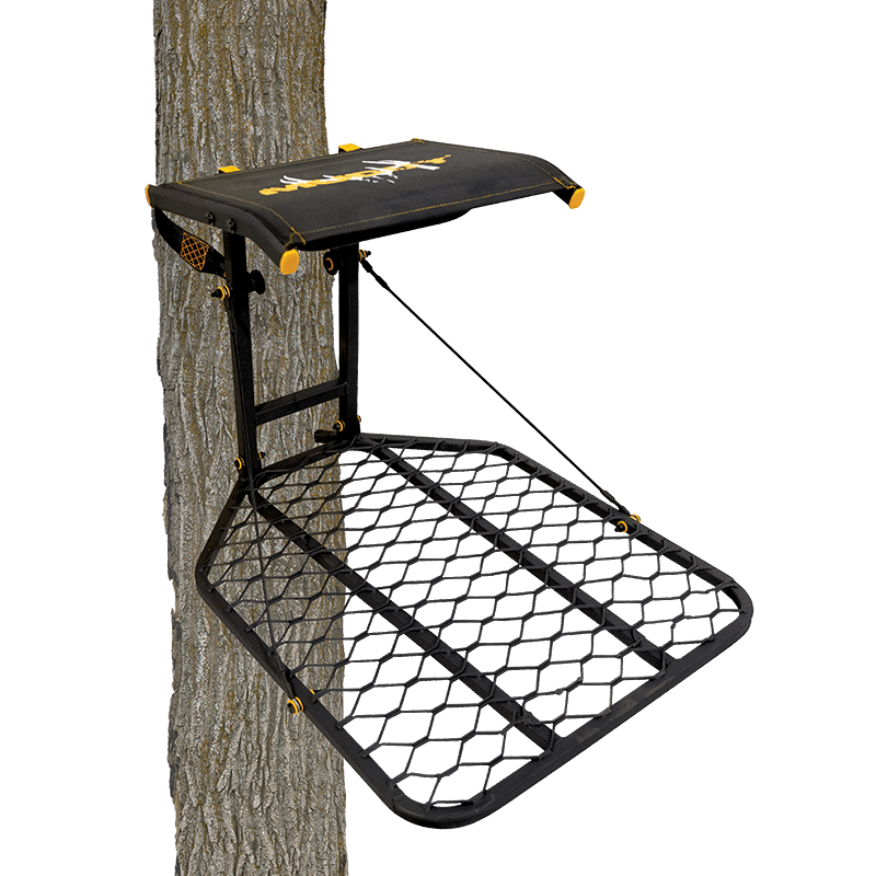 Muddy Boss Hang-on Treestand on a tree