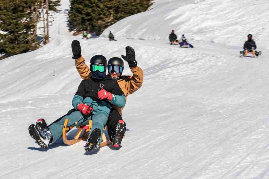 Sledding hill
