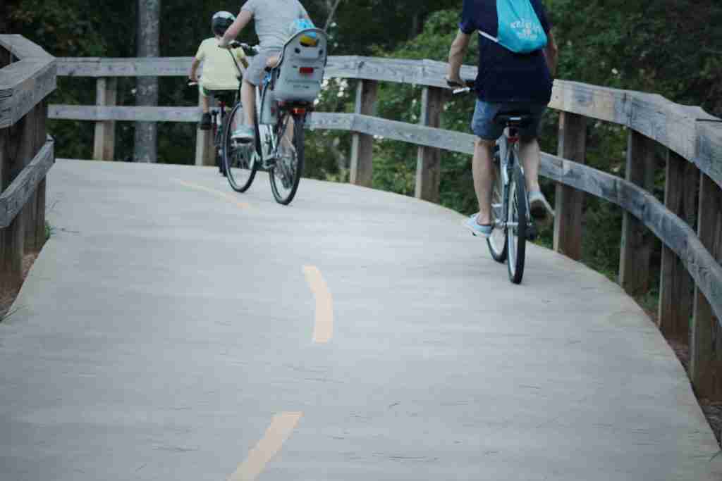 urban biking trails